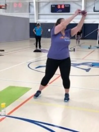 SC Boot Camp members during a morning workout