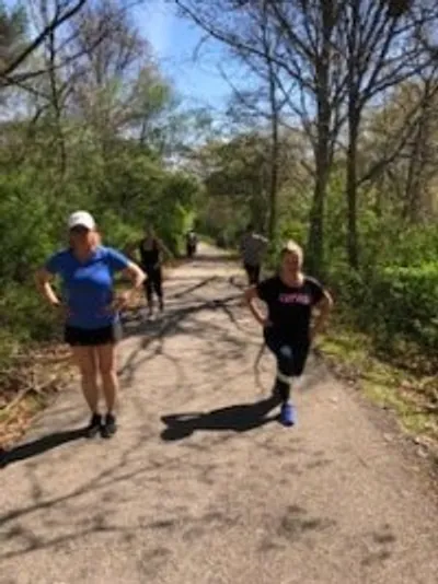 SC Boot Camp members during a morning workout