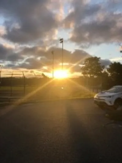 SC Boot Camp members during a morning workout