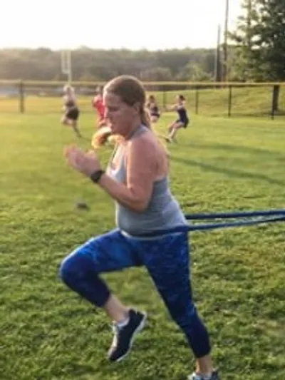 SC Boot Camp members during a morning workout